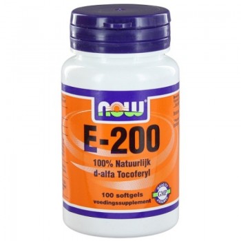NOW E 200 CAPSULES